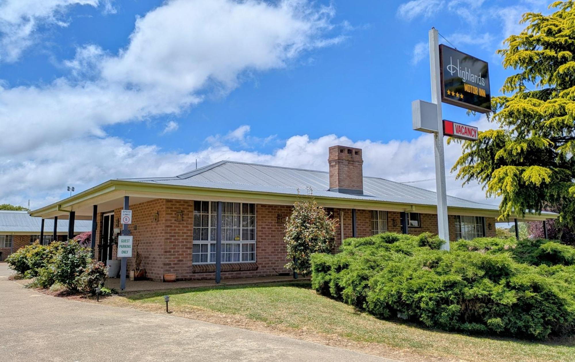 Highlands Motor Inn 오베론 외부 사진